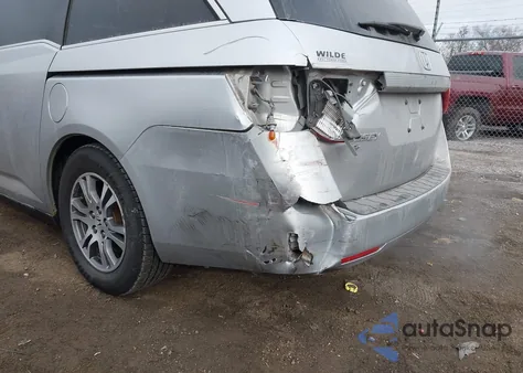 2012 Honda Odyssey Ex z USA, uszkodzony, nr VIN 5FNRL5H42CB091538